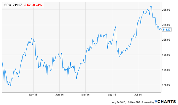 spg share price